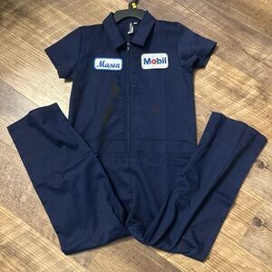 Cute Boys Mechanic Monkey Suit Halloween Or Play Has Paint On It 4Authentic look